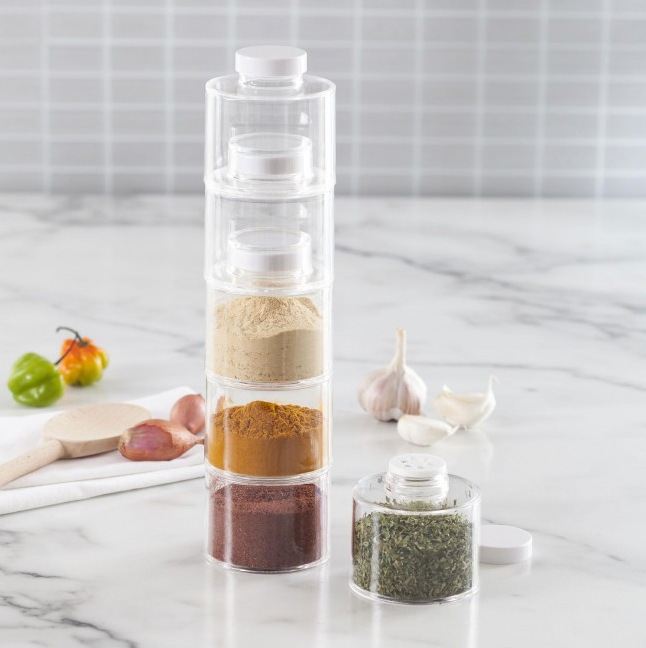 Transparent Stackable Seasoning Bottle