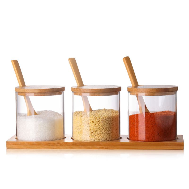 3-Piece Glass Seasoning Jar Set – 300 mL - Image 5