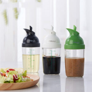 Graduated Salad Dressing & Oil Bottle – 200 mL