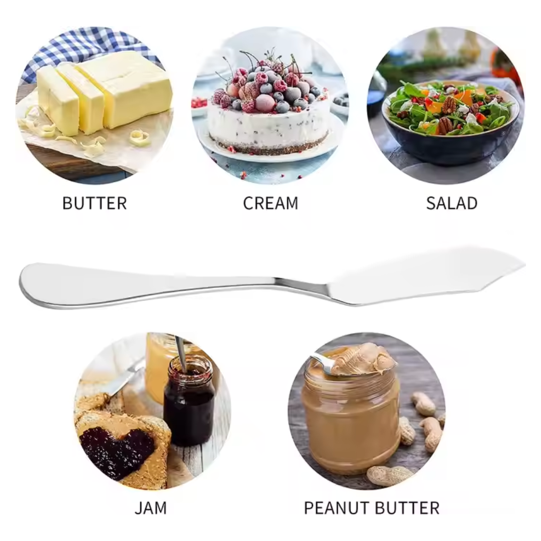 Small Butter Knife & Spreader – Gold & Silver - Image 5