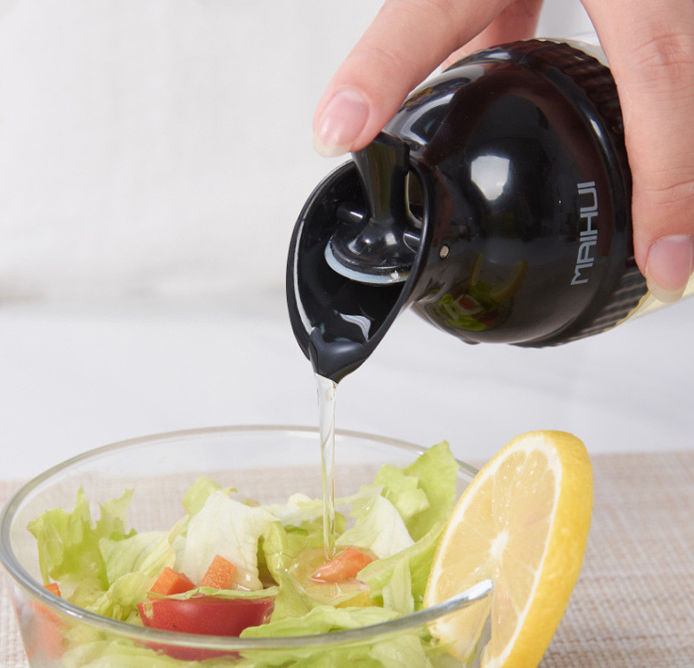 Graduated Salad Dressing & Oil Bottle – 200 mL - Image 3