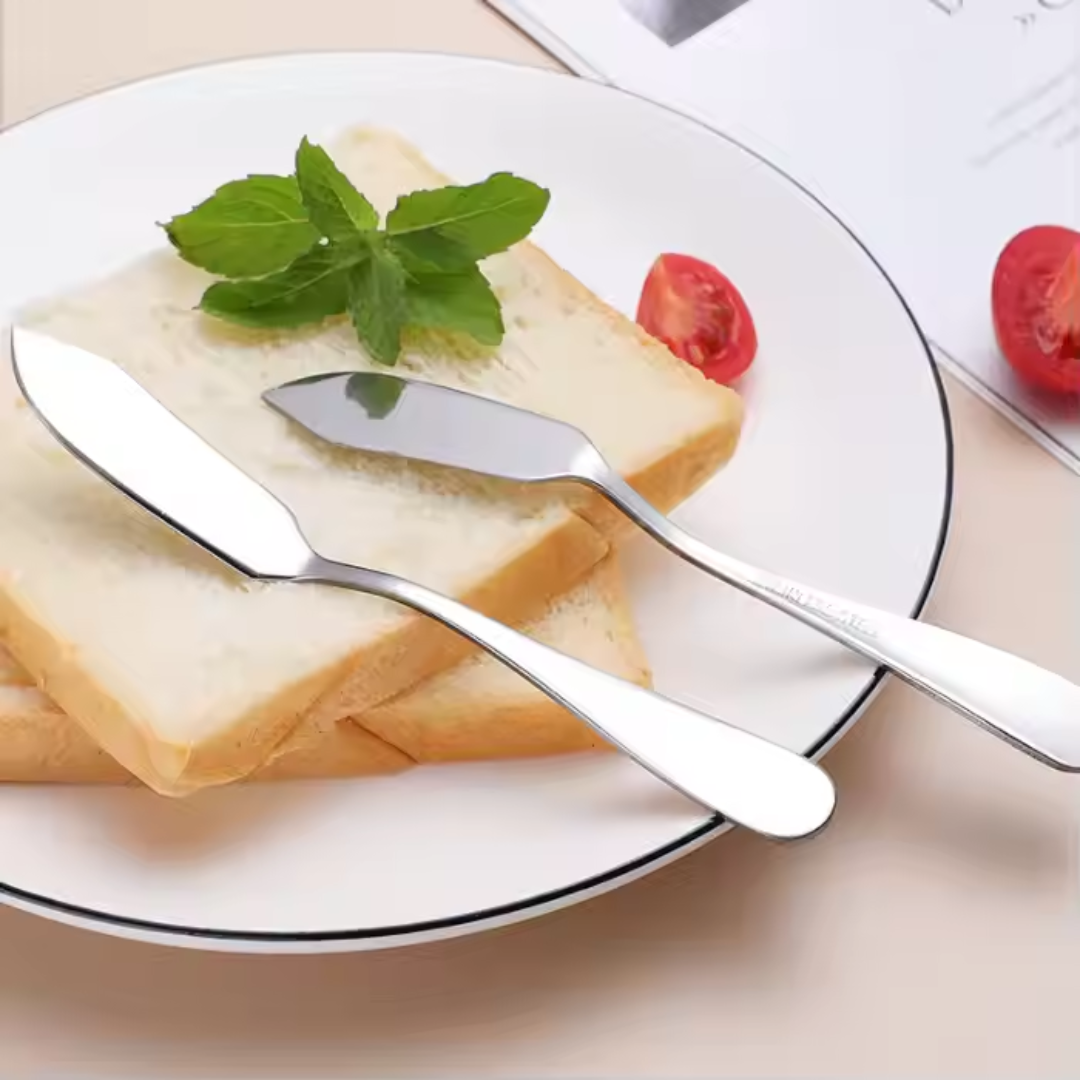 Small Butter Knife & Spreader – Gold & Silver - Image 16