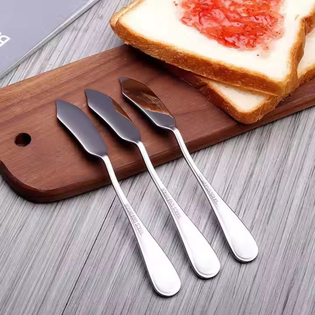 Small Butter Knife & Spreader – Gold & Silver - Image 13