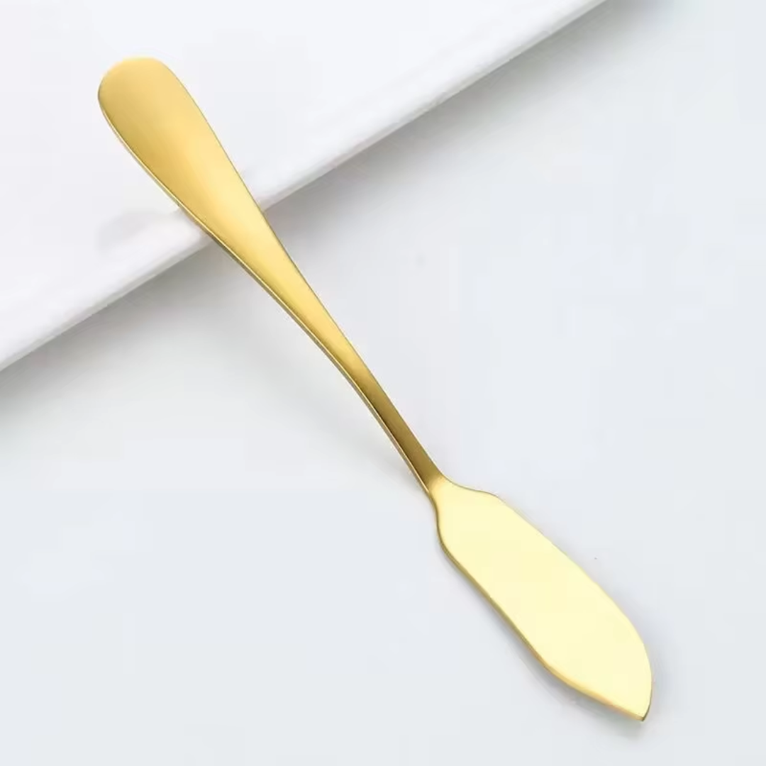 Small Butter Knife & Spreader – Gold & Silver - Image 10