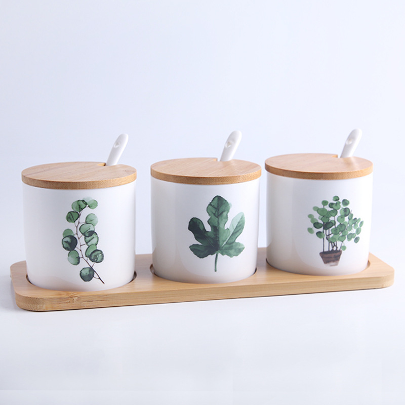 Ceramic Seasoning Jar Set