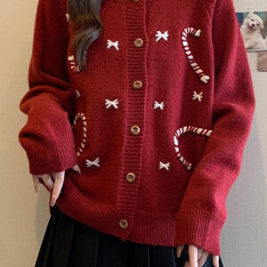 Soft Crochet Knit Cardigan