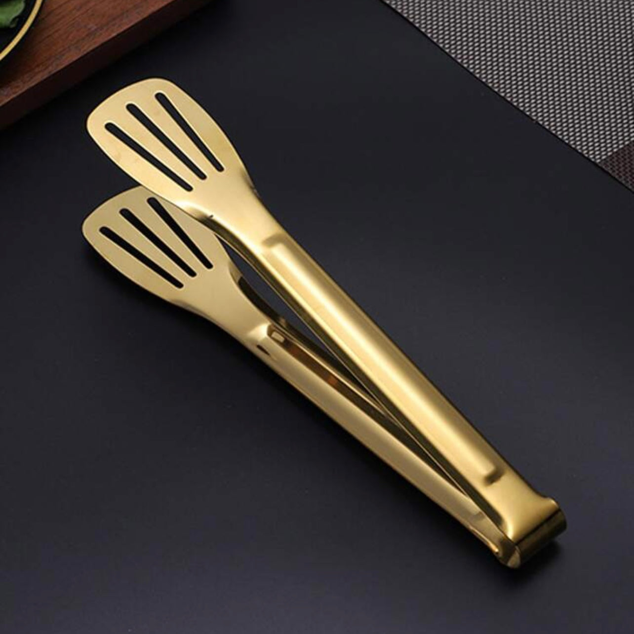 Stainless Steel Multipurpose Tongs – 4 Sizes – Gold & Silver - Image 17