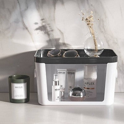 Compact Clear Open-Front Storage Bin - Image 7