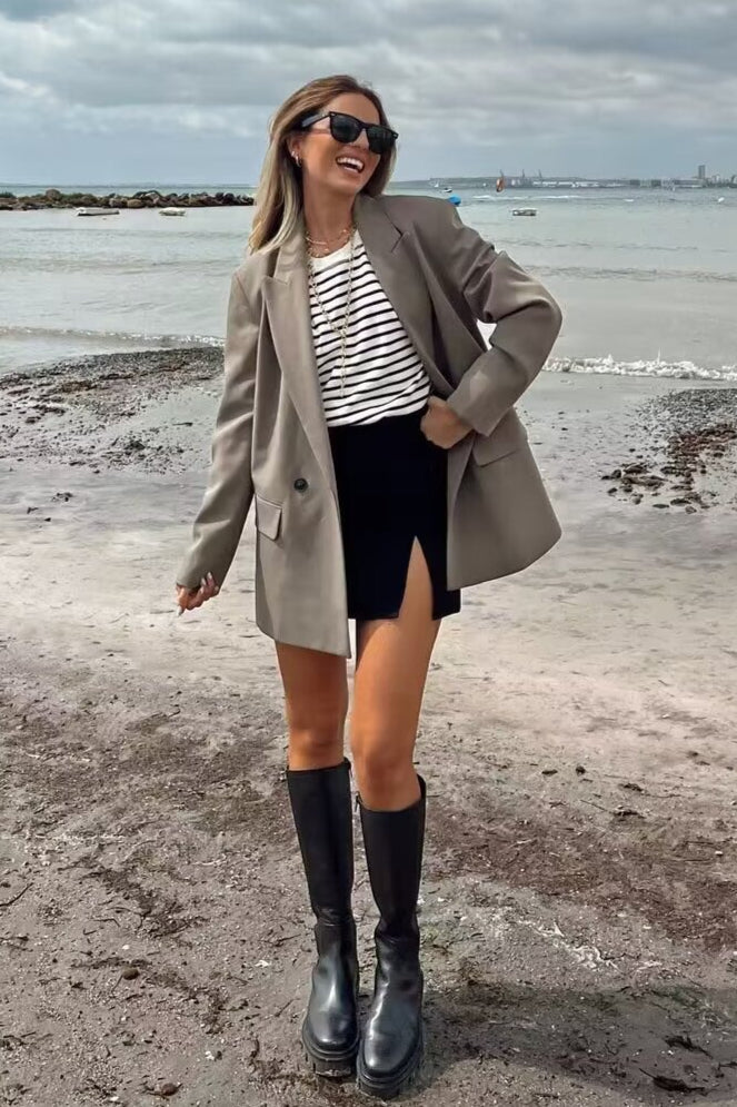 Office Chic Tailored Blazer
