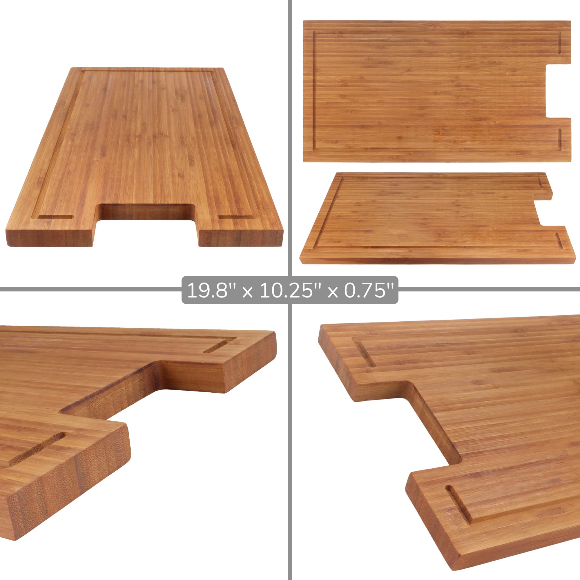 Bamboo Stove Top Cover & Range Cutting Board - Image 7