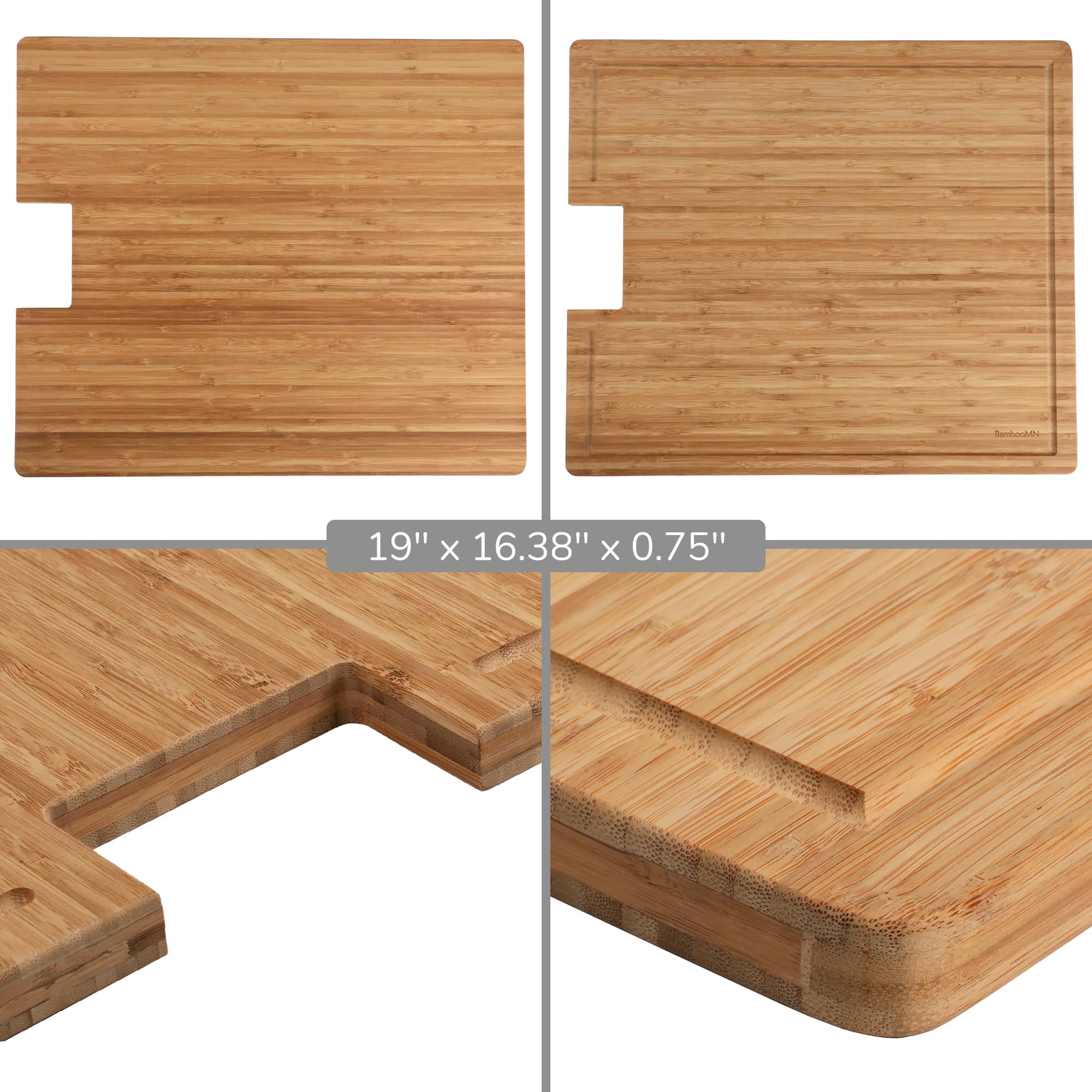 Bamboo Stove Top Cover & Range Cutting Board - Image 5