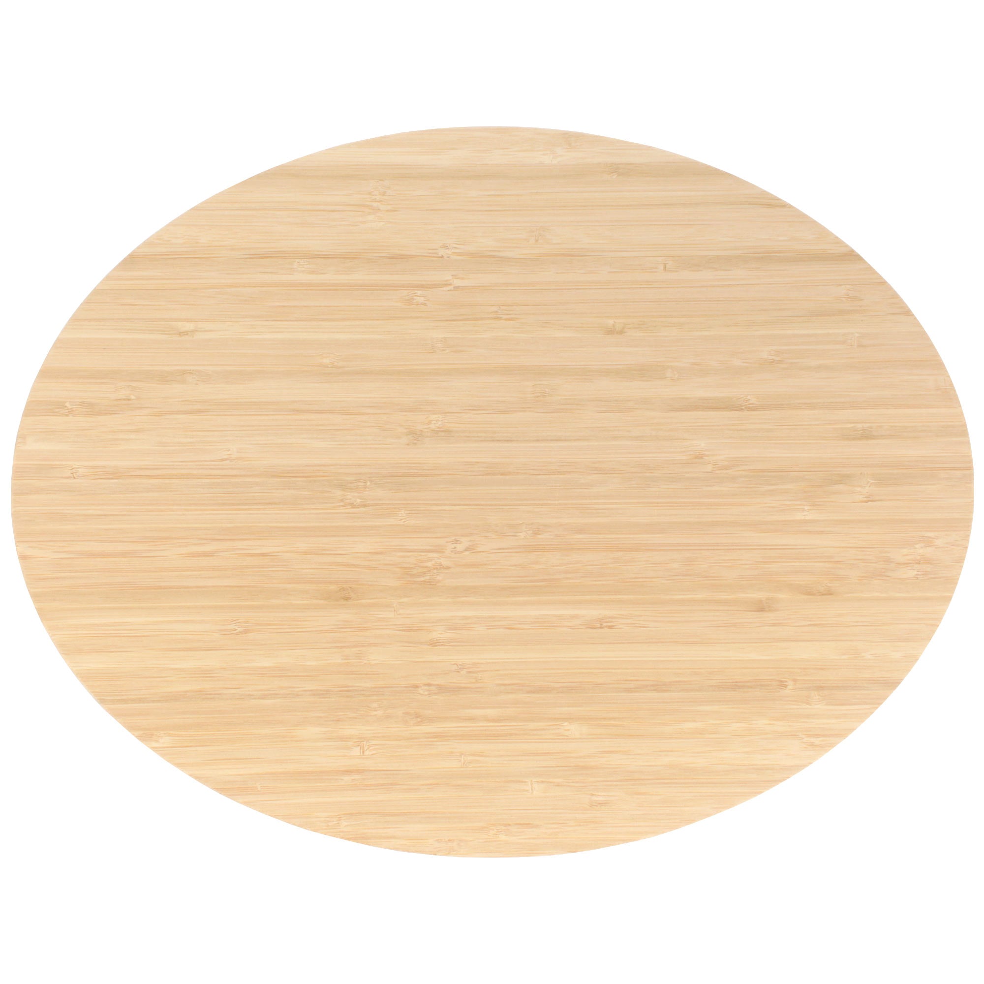 Grooved Oval Bamboo Cutting Board - Image 6