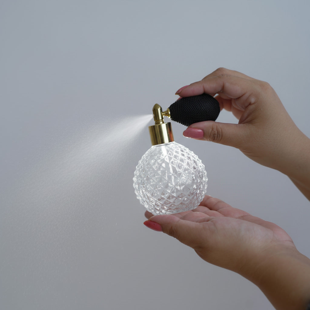 100 mL Glass Bitter Spray Bottle with Air Pump - Image 4