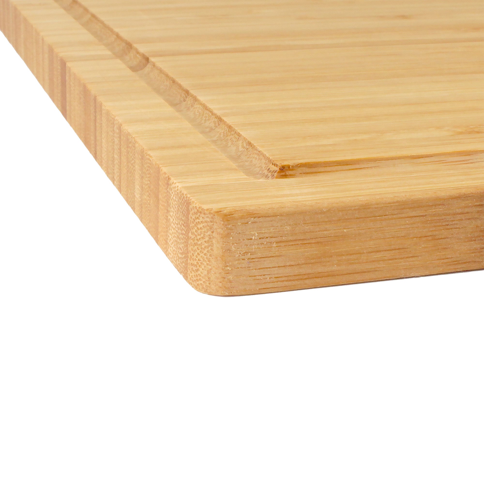 Grooved Bamboo Cutting Board – 16.85" x 11.75" x 0.5" / 0.6" - Image 11