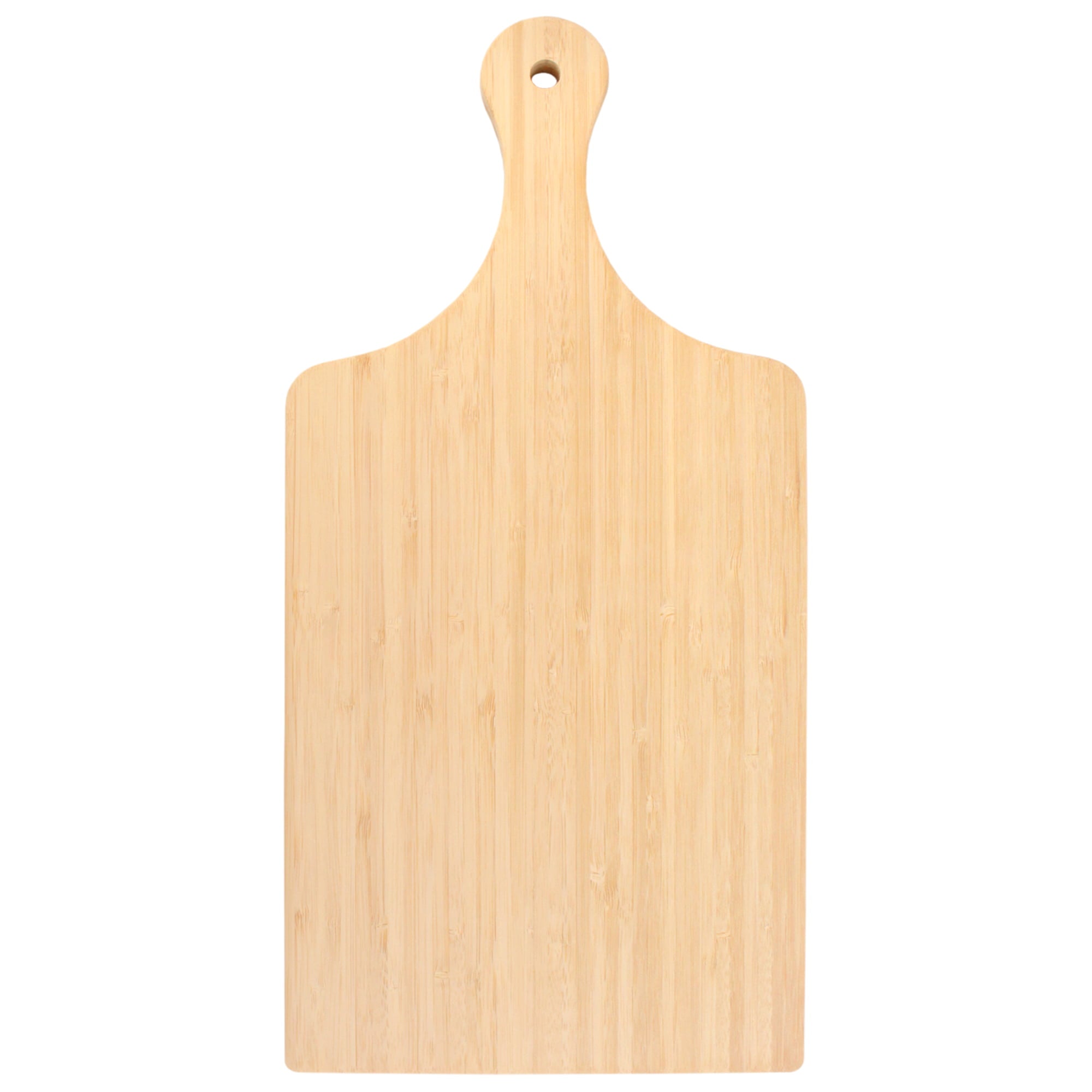 Paddle Bamboo Cutting Board with Hanging Hole - Image 10