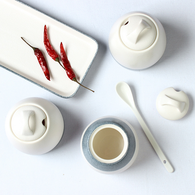 Ceramic Seasoning Pot Set - Image 5
