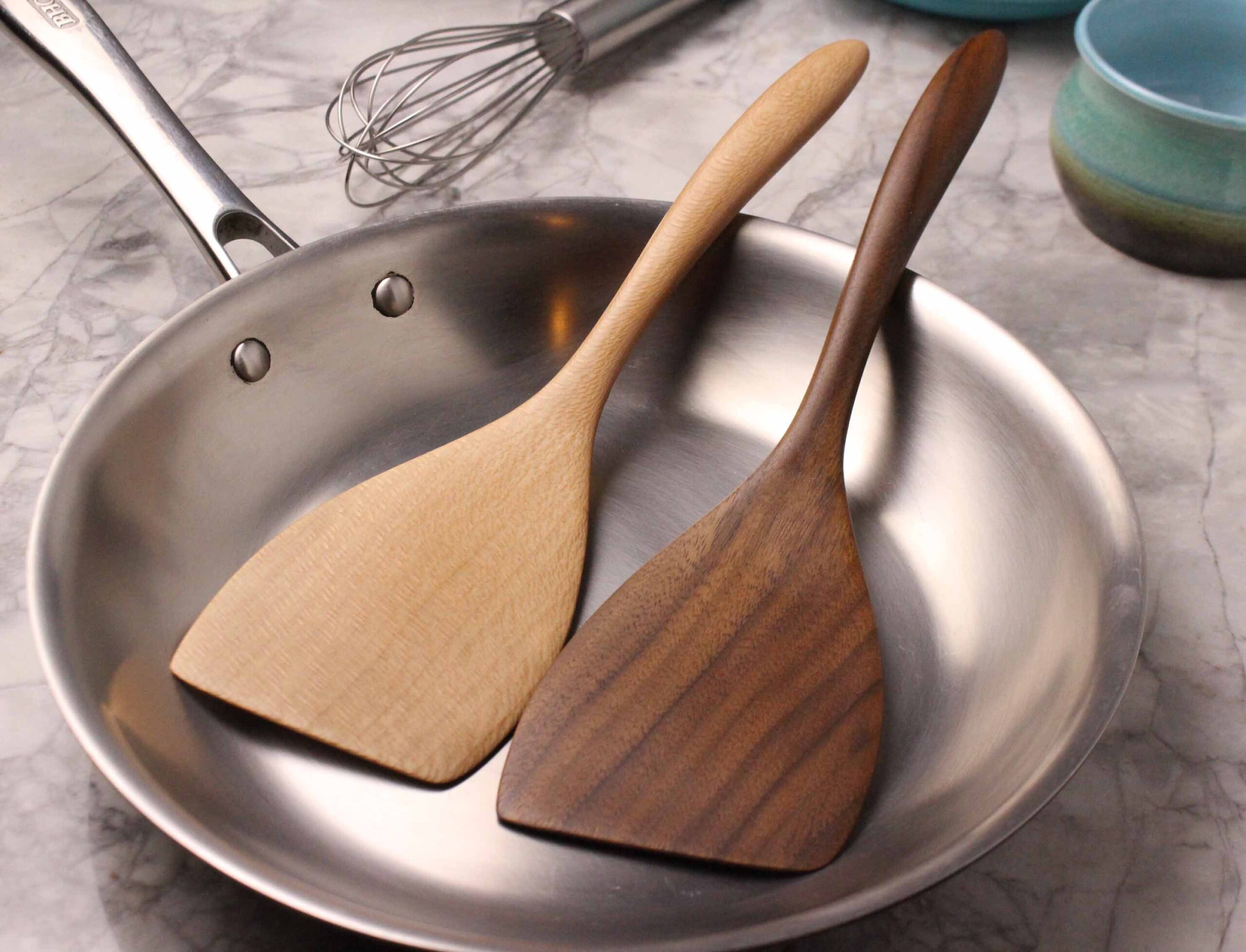 Wooden Cooking Spatula for Turning & Stirring
