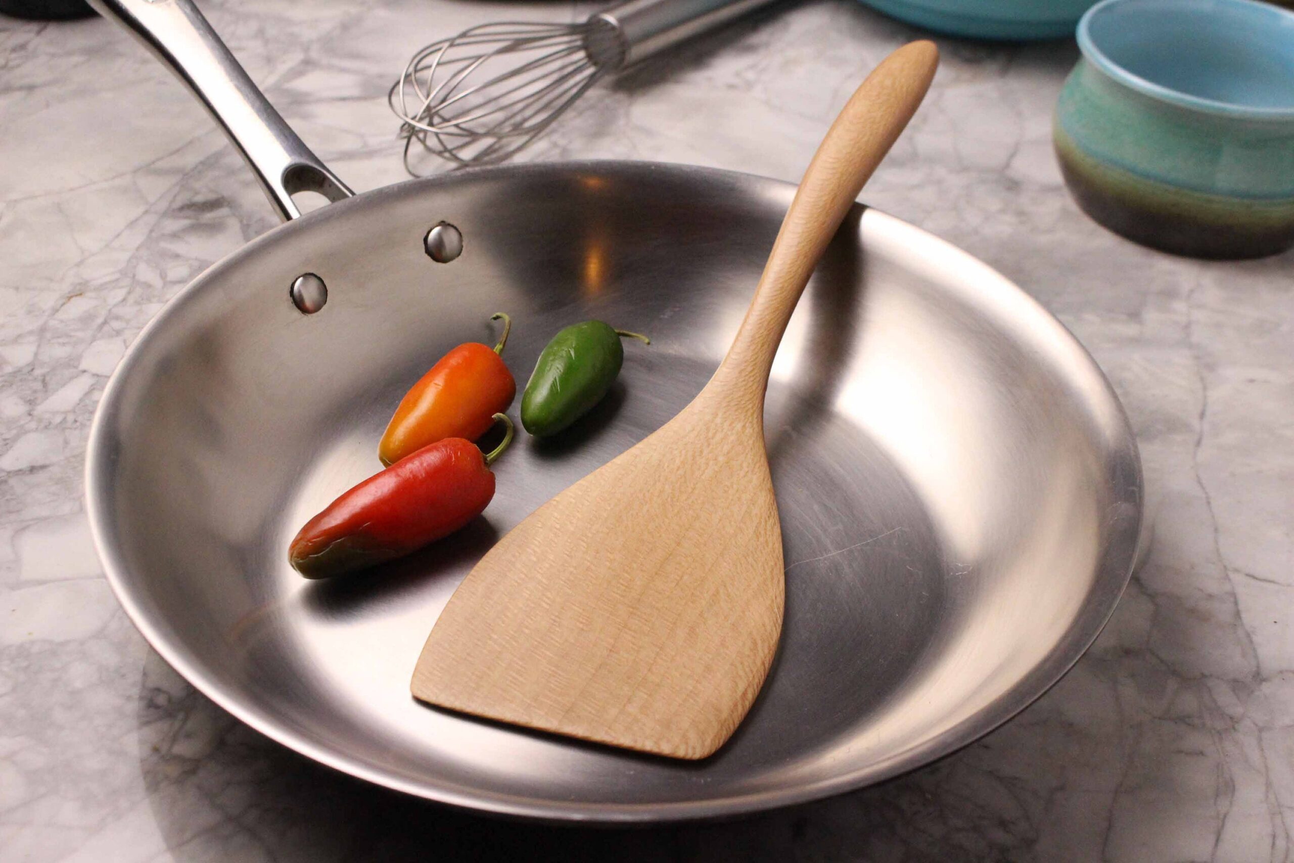 Wooden Cooking Spatula for Turning & Stirring - Image 10