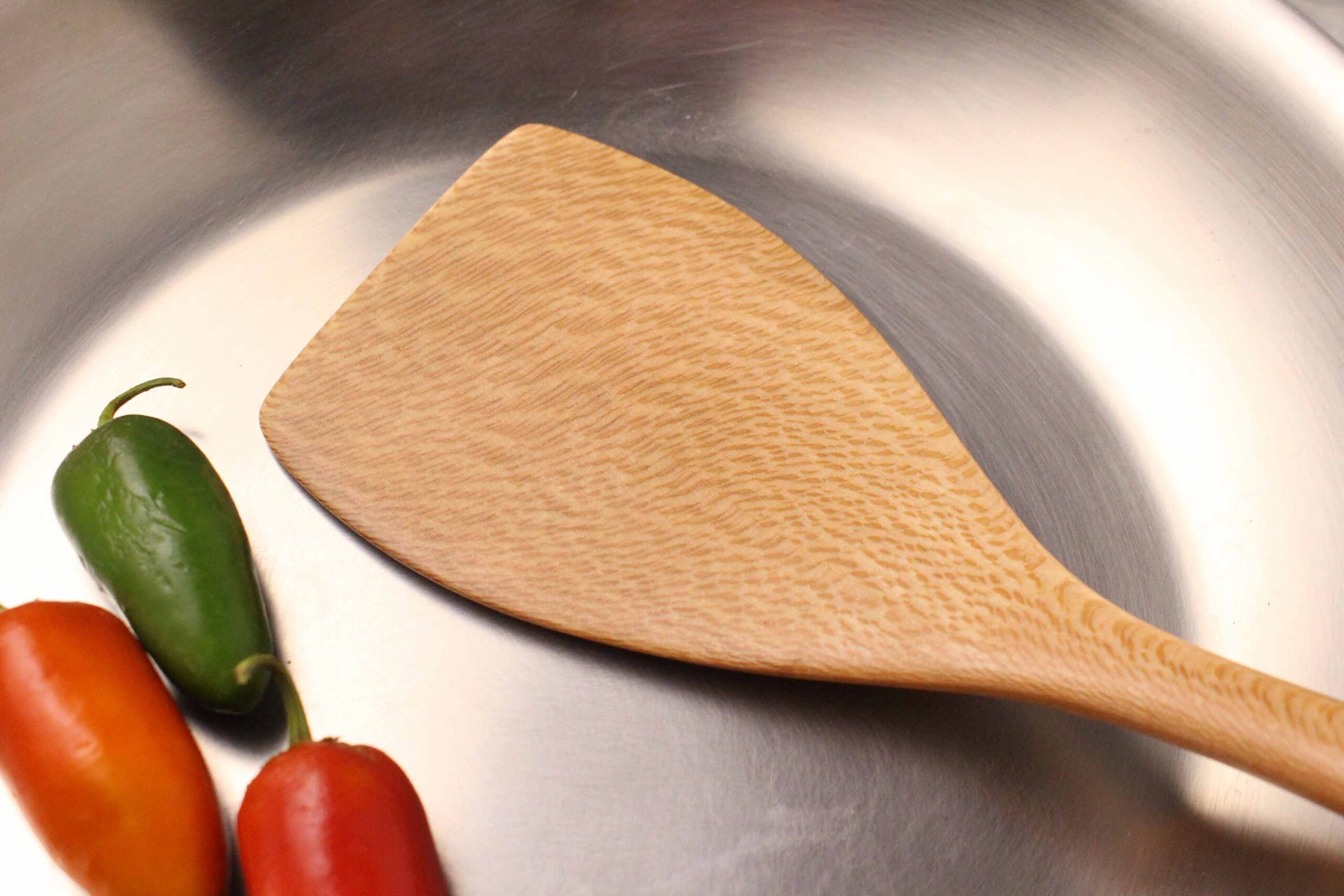 Wooden Cooking Spatula for Turning & Stirring - Image 4