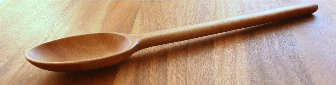 Heavy-Duty Wooden Mixing Spoon - Image 8