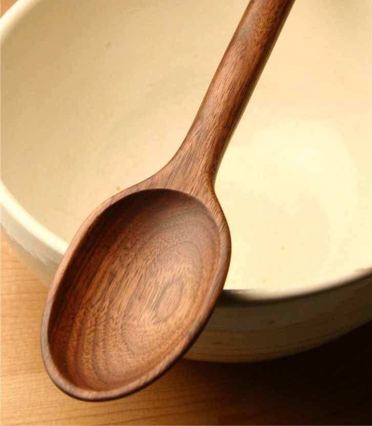 Heavy-Duty Wooden Mixing Spoon - Image 9