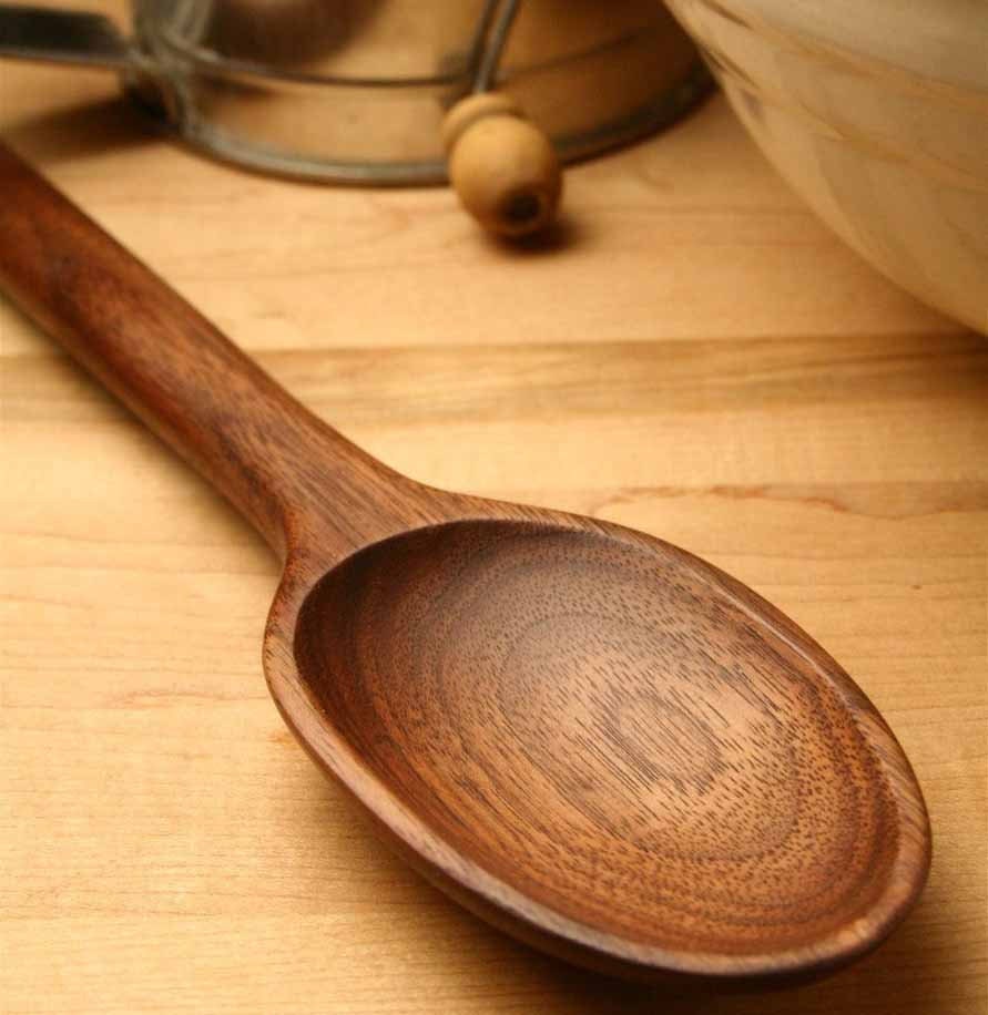 Heavy-Duty Wooden Mixing Spoon - Image 10