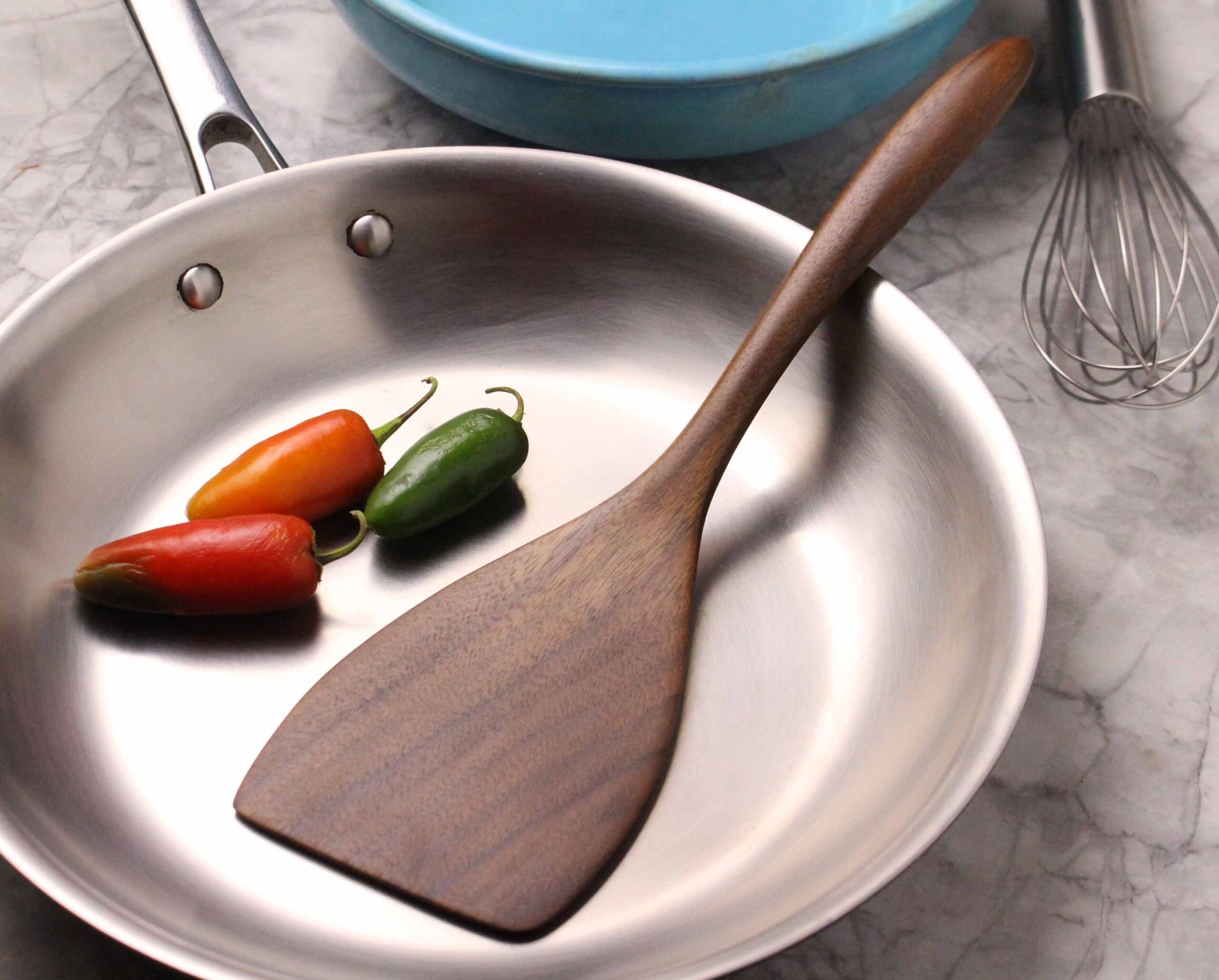 Wooden Cooking Spatula for Turning & Stirring - Image 3