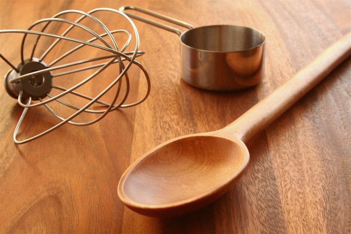Heavy-Duty Wooden Mixing Spoon - Image 6