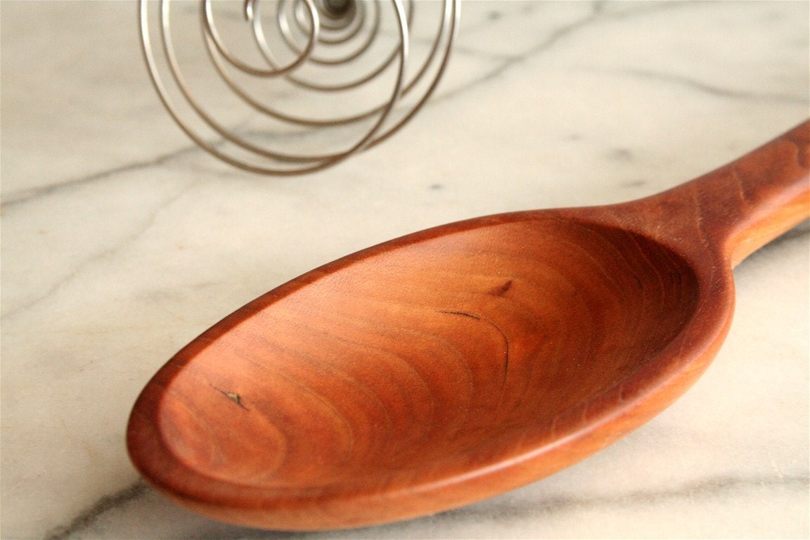 Heavy-Duty Wooden Mixing Spoon - Image 3