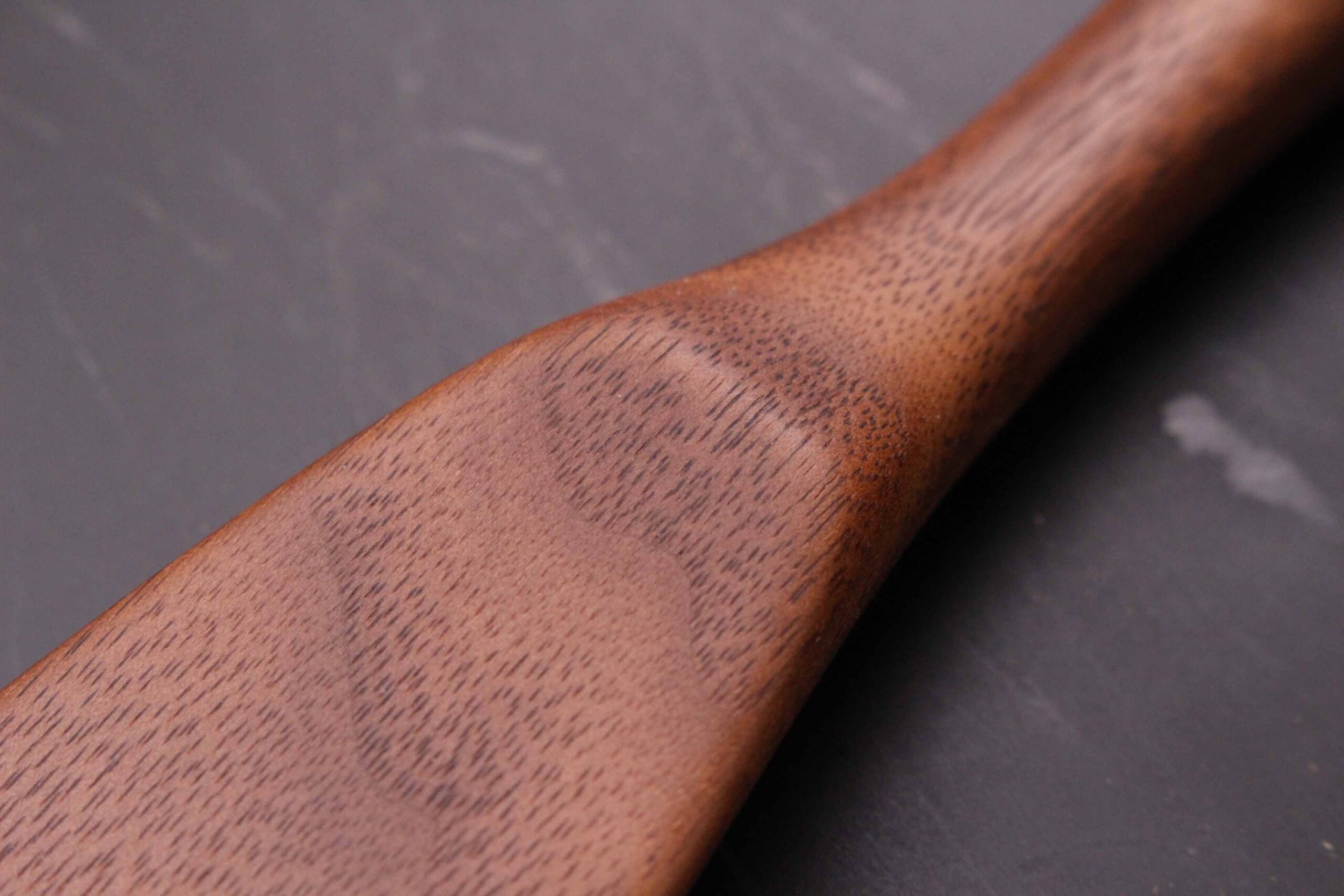 Right-Handed Wooden Spurtle – Walnut Wood - Image 7
