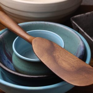 Wooden Spurtle Spatula – Cherry Wood