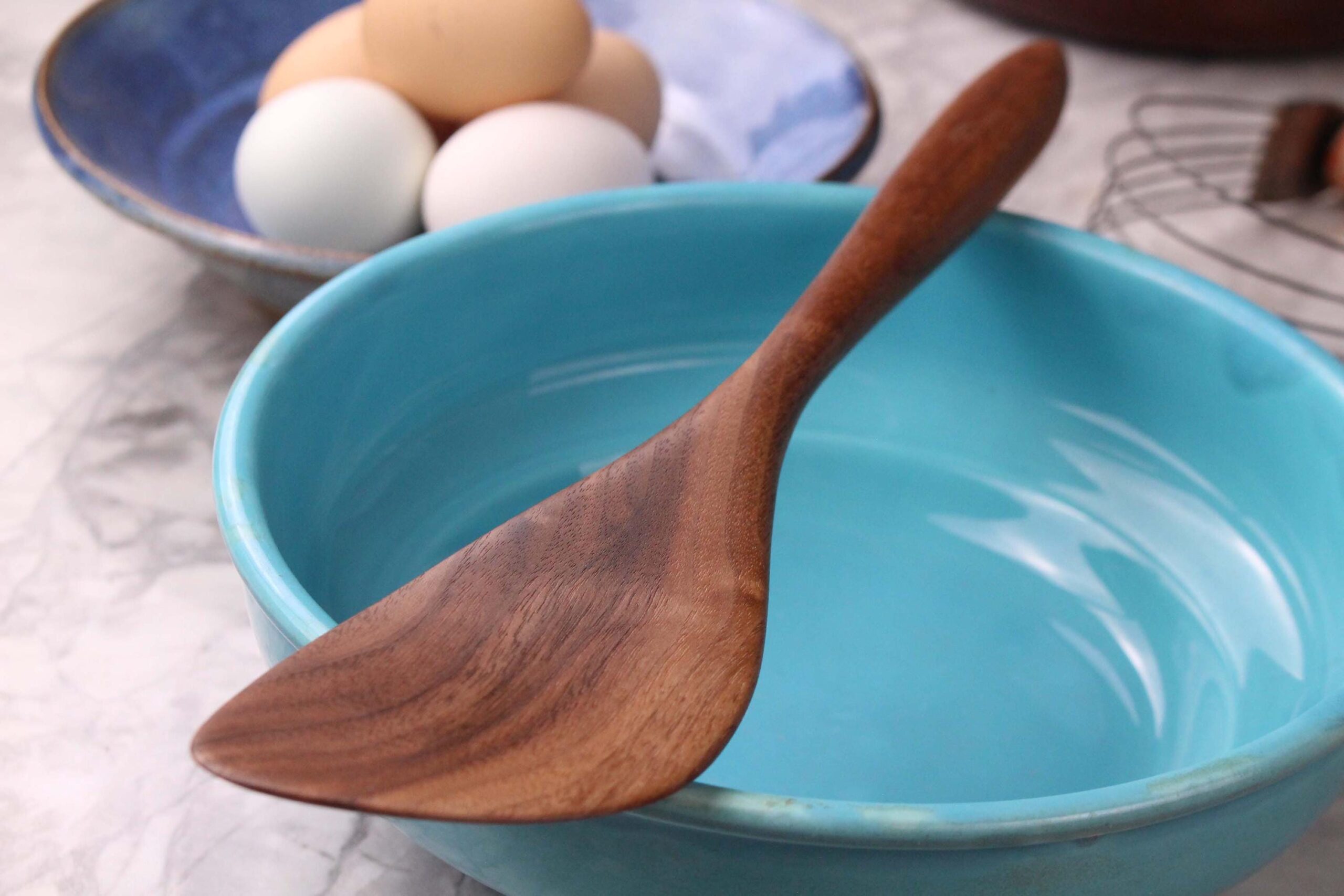 Wooden Sauté Spurtle – Walnut Wood - Image 2