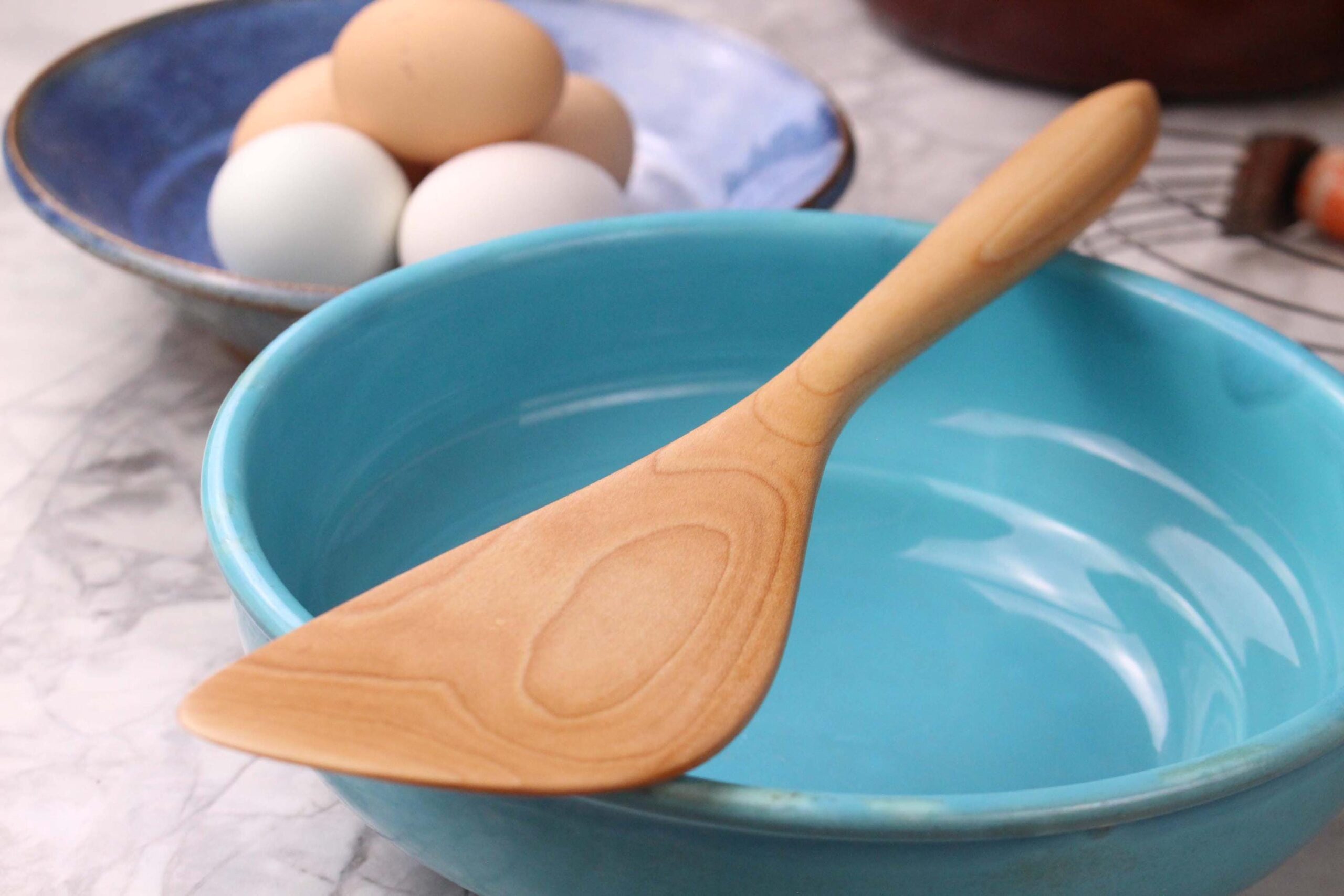 Wooden Sauté Spurtle – Walnut Wood - Image 4