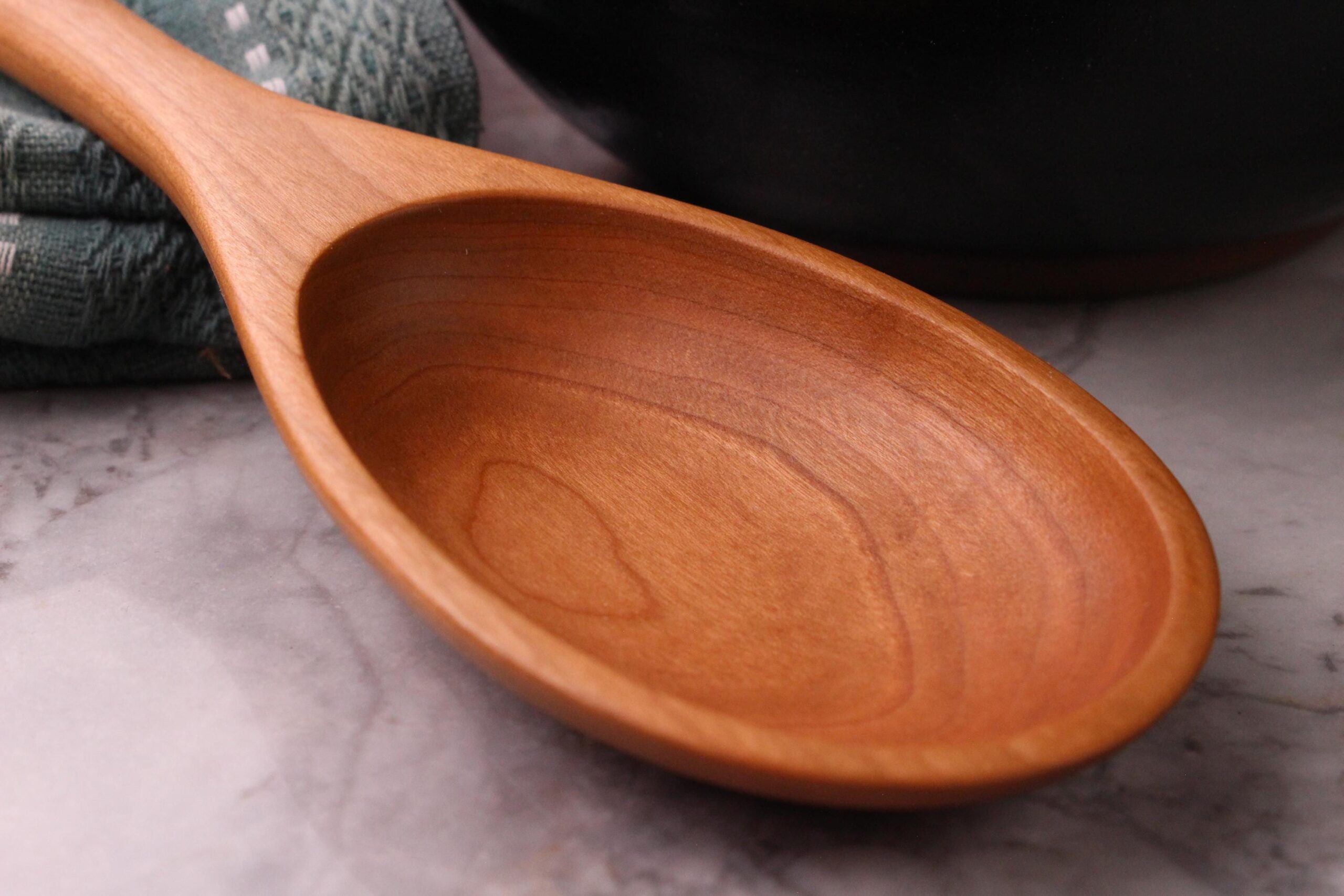 Wooden Stirring & Mixing Spoon – Cherry, Maple & Walnut - Image 6