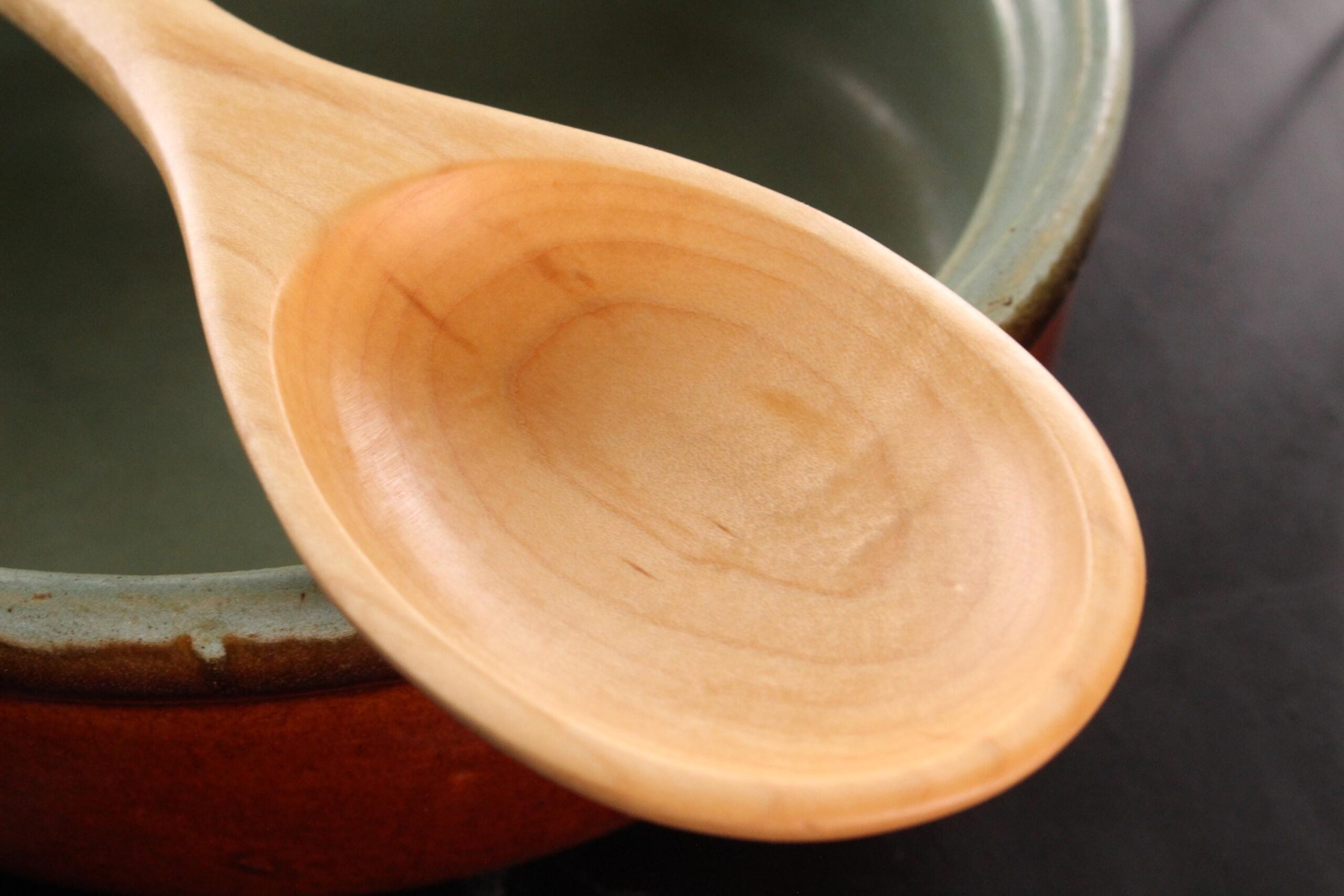 Wooden Stirring & Mixing Spoon – Cherry, Maple & Walnut - Image 8