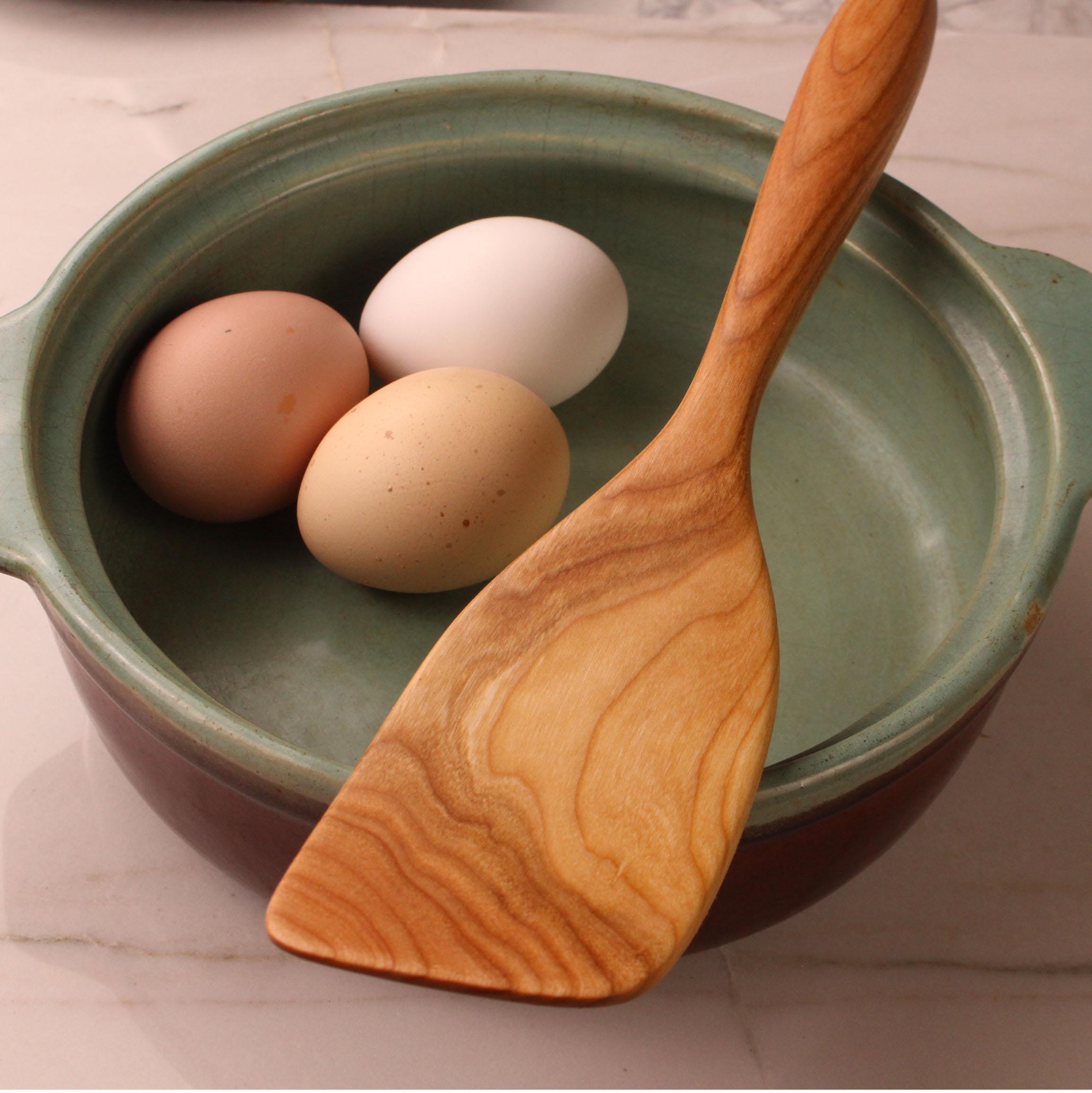 Wooden Stirring Spatula – Walnut, Cherry or Maple - Image 3