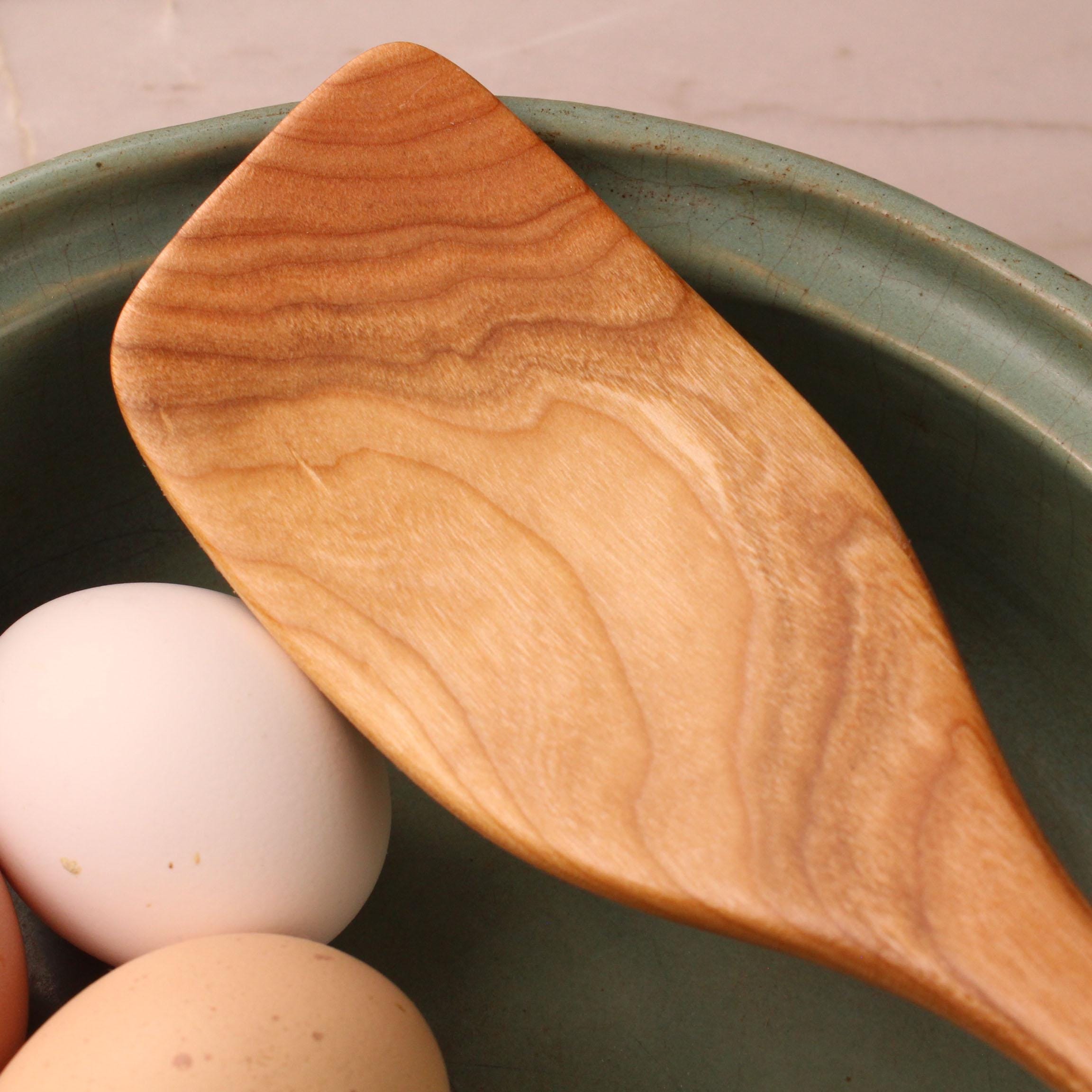 Wooden Stirring Spatula – Walnut, Cherry or Maple - Image 12