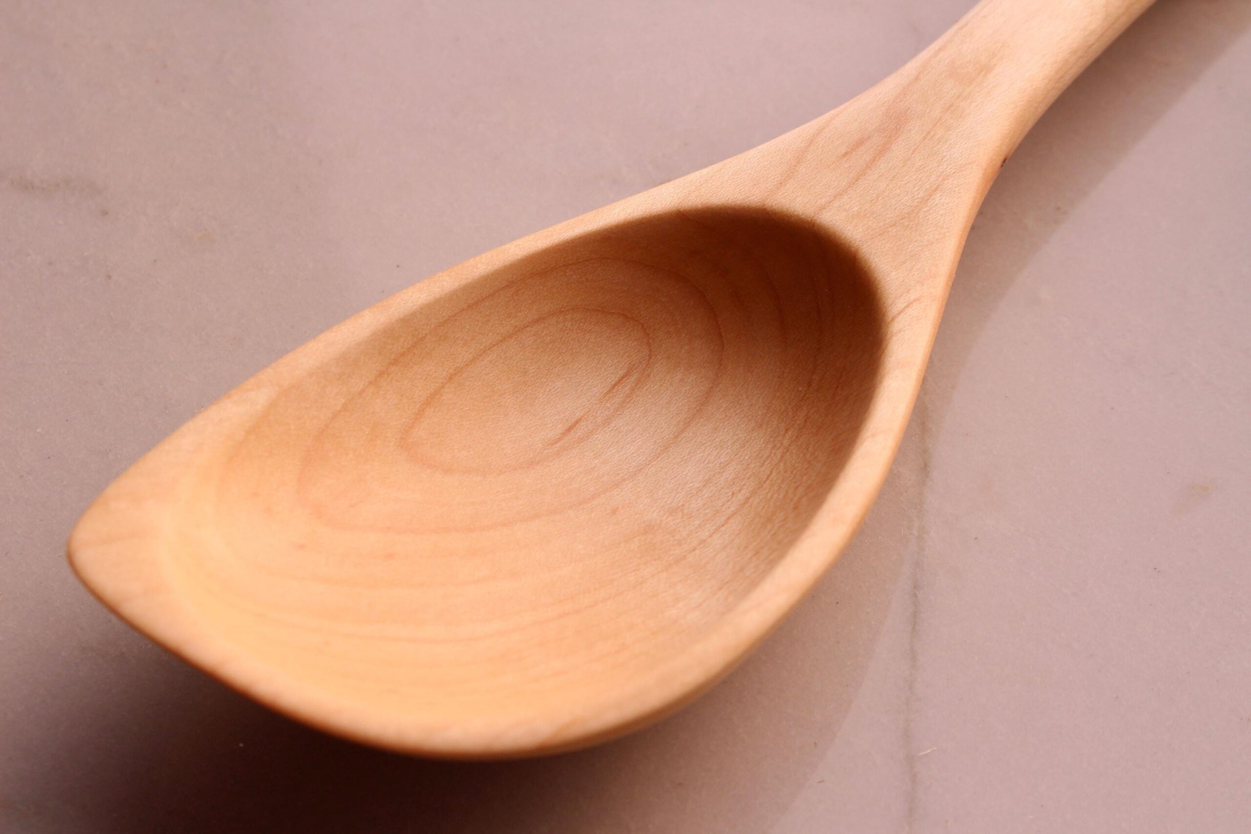 Wooden Spatula Spoon – Cherry, Walnut, Maple or Bird's Eye Maple - Image 10