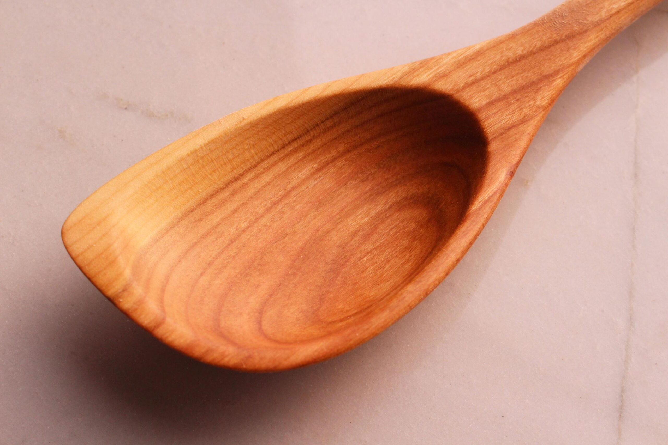 Wooden Spatula Spoon – Cherry, Walnut, Maple or Bird's Eye Maple - Image 7