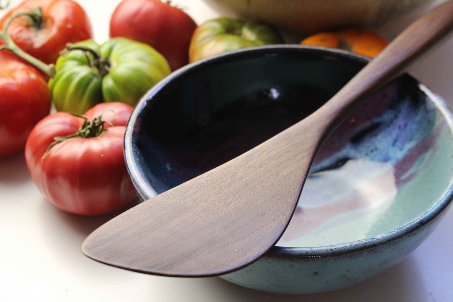 Wooden Sauté Spurtle – Walnut Wood - Image 3