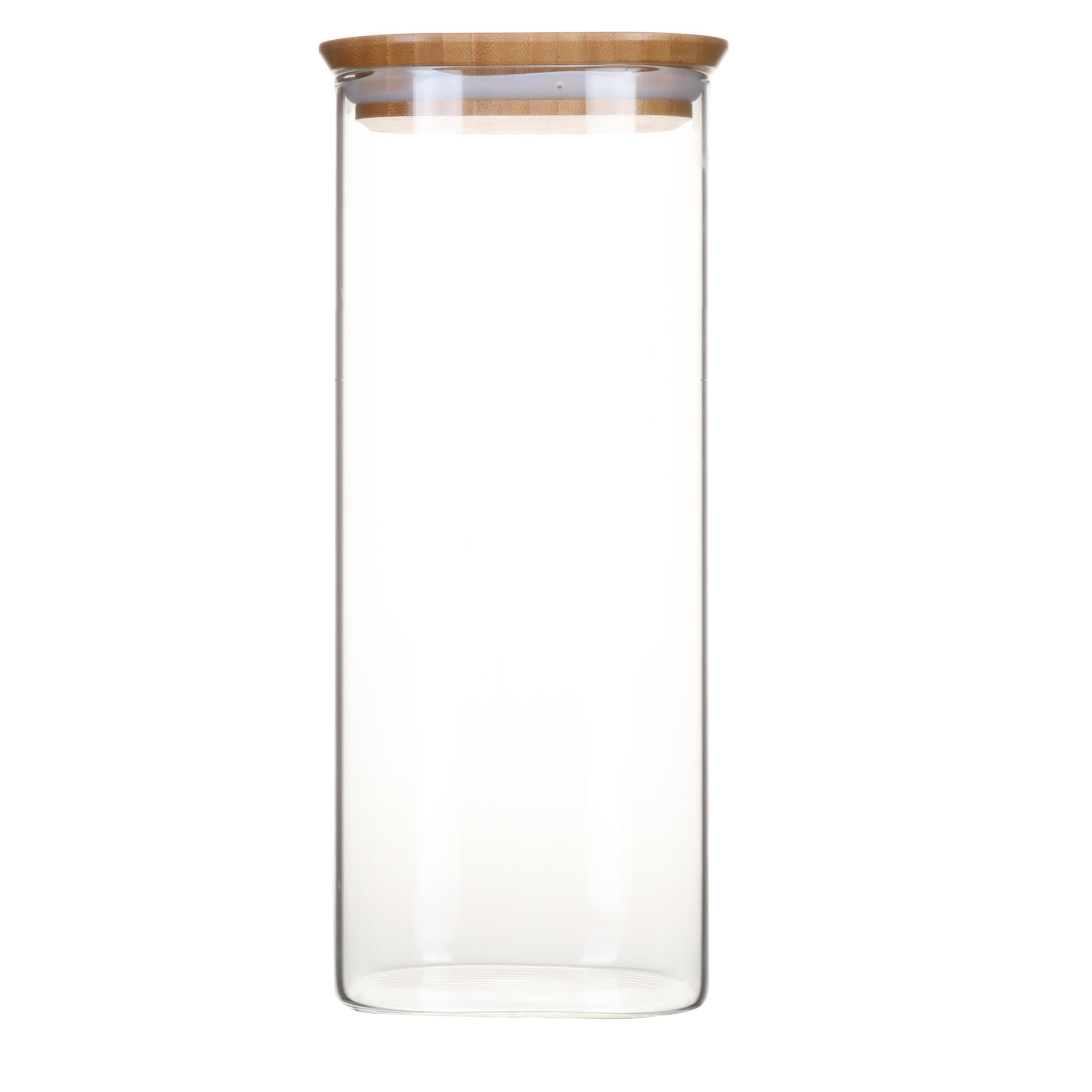 Glass Storage Canister with Bamboo Lid – 2.2 L - Image 4